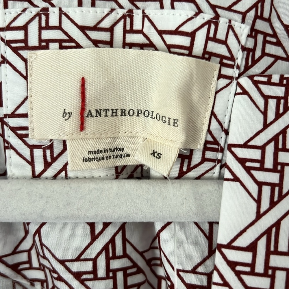 NWT Anthropologie Crimson Print Somerset Maxi Dress XS - Picture 2 of 6